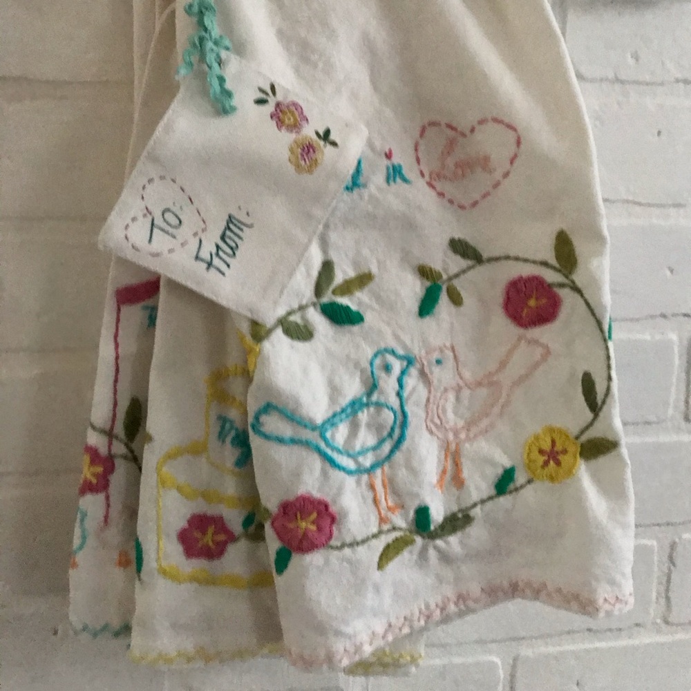 Anthropology happily ever after towel trio